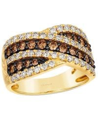 Le Vian - Le Vian Euphoria Chocolate 14K 0.13 Ct. Tw. Diamond Ring - Lyst