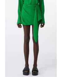 GAUGE81 - Himeji Silk Mini Skirt - Lyst