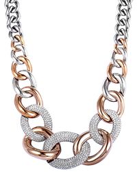 Swarovski Crystal Necklace - Metallic
