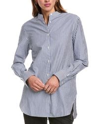 Officine Generale - Officine Generale Amelia Poplin Shirt - Lyst