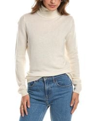Forte - Basic Turtleneck 100% Cashmere Pullover - Lyst
