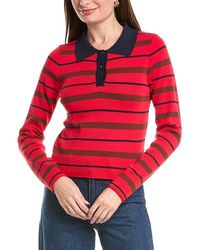HL Affair - Stripe Polo Shirt - Lyst