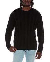 Helmut Lang - Wide Rib Crewneck Sweater - Lyst