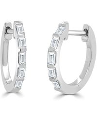 Sabrina Designs - 14k 0.25 Ct. Tw. Diamond Huggie Earrings - Lyst