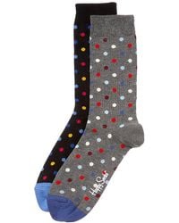 Happy Socks - 2-pack Mini Dot Sock - Lyst