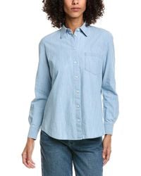 Officine Generale - Officine Generale Jesse Chambray Shirt - Lyst