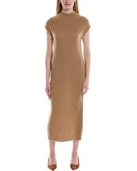 Philosophy - Funnel Neck Cashmere Midi Sweaterdress - Lyst