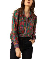 Hale Bob - Paris Button Down Silk Shirt - Lyst