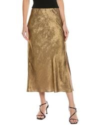 Bella Dahl - Side Slit Bias Maxi Skirt - Lyst