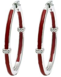 Diamond Select Cuts - 0.05 Ct. Tw. Diamond & Emerald Earrings - Lyst