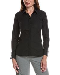 Max Mara - Poplin Knut Top - Lyst