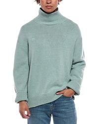 PANGAIA - Cashmere & Wool-blend Turtleneck Sweater - Lyst