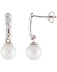 Splendid - 14K 8-8.5Mm Cultured Freshwater Pearl Earrings - Lyst