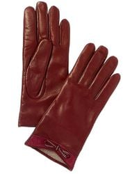 Portolano - Cashmere-lined Leather Gloves - Lyst