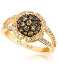 Le Vian - Euphoria Chocolate 14K 0.73 Ct. Tw. Diamond Half-Eternity Ring - Lyst