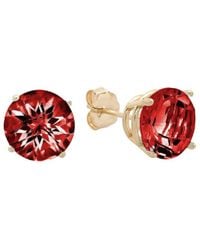 MaxColor - 10k 4.50 Ct. Tw. Garnet Studs - Lyst