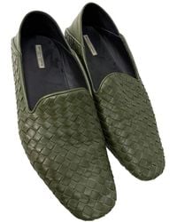 Bottega Veneta - Leather Intrecciato Convertible Slip-On Loafer (Authentic Pre-Loved) - Lyst
