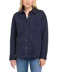 Faherty - Epic Quilted Fleece Shirt Jacket - Lyst