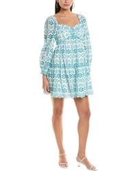 shoshanna heart-embroidered illusion mini dress First Kiss mini dress XL main image 0