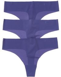 DKNY - 3pk Litewear Cut Anywhere Thong - Lyst