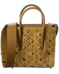 Christian Louboutin - Paloma Suede & Leather Tote - Lyst