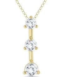 True Diamond - 14k 0.96 Ct. Tw. Diamond Necklace - Lyst