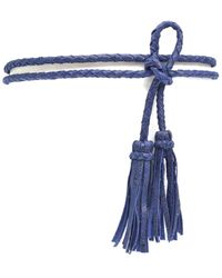 Ada - Fringe Soga Leather Belt - Lyst