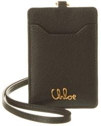 Chloé - Iconic Leather Pass Holder - Lyst