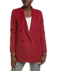 Max Mara - Pevera Wool & Mohair-Blend Blazer - Lyst