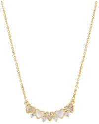 Savvy Cie - Cz Stackable Necklace - Lyst