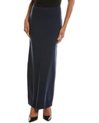 Michael Kors - Cashmere-blend Back Slit Maxi Skirt - Lyst
