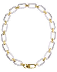 Adornia - 14k Plated Statement Necklace - Lyst