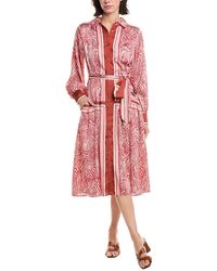 Fate - Satin Shirtdress - Lyst