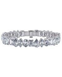 Lab Grown Diamonds - 14K 10.10 Ct. Tw. Lab-Grown Diamond Fancy Bracelet - Lyst