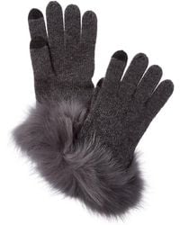 Sofiacashmere - Sofiacashmere Tech Cashmere Glove - Lyst