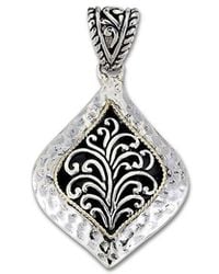 Samuel B. - 18k Over Silver Marquise Pendant - Lyst