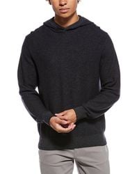 Vince - Geo Jacquard Wool & Cashmere-Blend Hoodie - Lyst