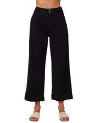 Bella Dahl - Saige Wide Leg Crop Pant - Lyst