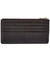 Dolce & Gabbana - Dauphine Leather Card Case - Lyst