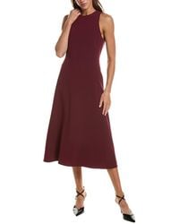 Theory - Easy A Midi Dress - Lyst