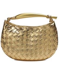 Tiffany & Fred Paris - Woven Leather Top Handle Clutch - Lyst