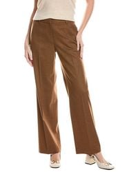 Lafayette 148 New York - Gates Full Leg Wool & Cashmere-blend Pant - Lyst