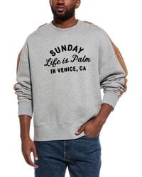 Palm Angels - Crewneck Sweatshirt - Lyst