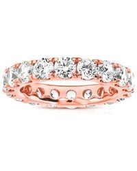 Amairah - 14K 3.00 Ct. Tw. Lab-Grown Diamond Wedding Band Ring - Lyst