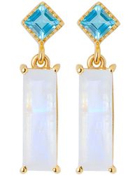 TIRAMISU - 14K 3.40 Ct. Tw. Gemstone Earrings - Lyst