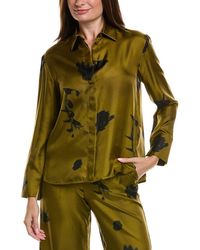Max Mara - Mm By Eraclea Silk Shirt - Lyst