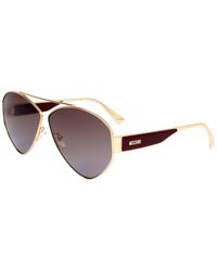 Moschino Mos084/s Sunglasses Brown / Brown Gradient (s) - Metallic