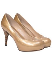 Fendi - Patent Leather Ff Logo Pump (authentic Pre-loved) - Lyst