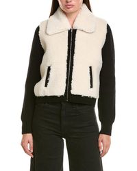 Hannah Rose - Merino Wool Sherpa & Shaker Jacket - Lyst