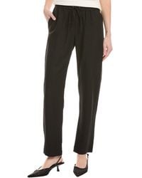 Enza Costa - Twill Easy Linen-Blend Pant - Lyst